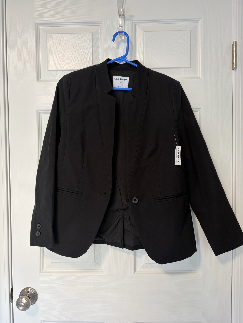 Old Navy Black Single-Button Women's Blazer